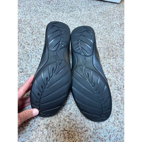 COLE HAAN Black leather loafers/Shoes,  size Men\'s 10.5
